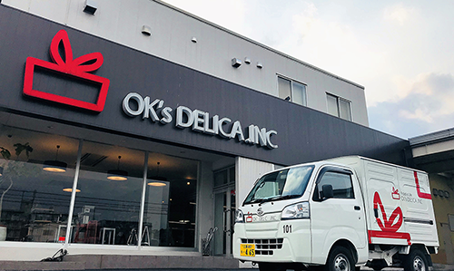 Exterior of OK's DELICA INC.